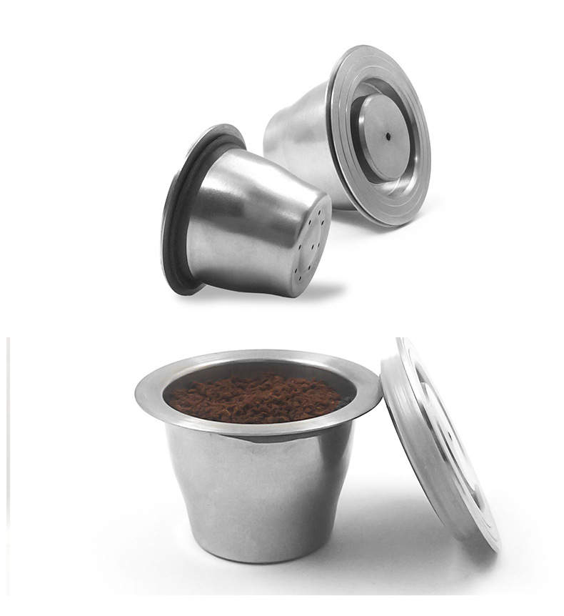 Edelstahl Nespresso Kaffee-Kapseln